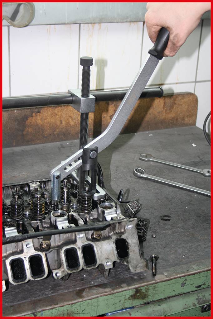 KS Tools 150.0919 Ventilfeder-Spanner für VAG