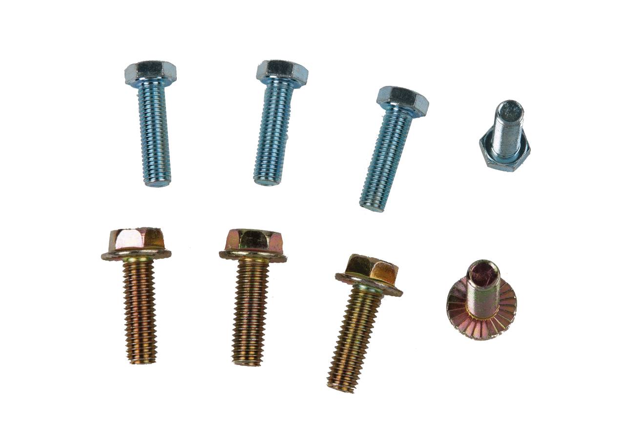 KS Tools 150.1124 Schraubensatz für Wangen, 8-tlg