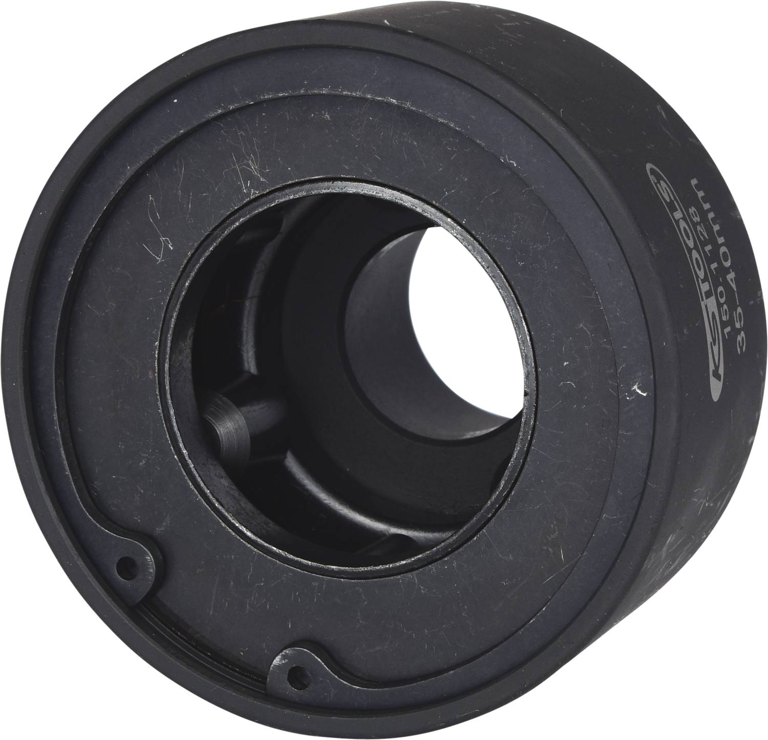 'Schwarzes Skateboard-Rad, 84 mm Durchmesser, von der Marke 