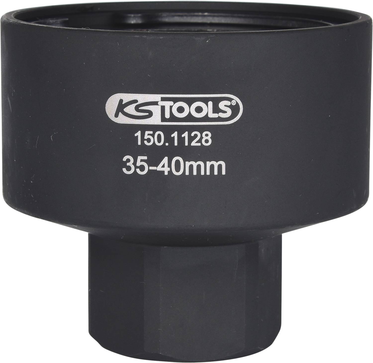 Eine schwarze KS Tools Spannbuchse für 35-40 mm.