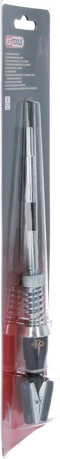 Eine Verpackung mit einem Reifendruckprüfer von 'GTOOLS', in einer transparenten Blisterverpackung, enthält ein metallisches Prüfinstrument.