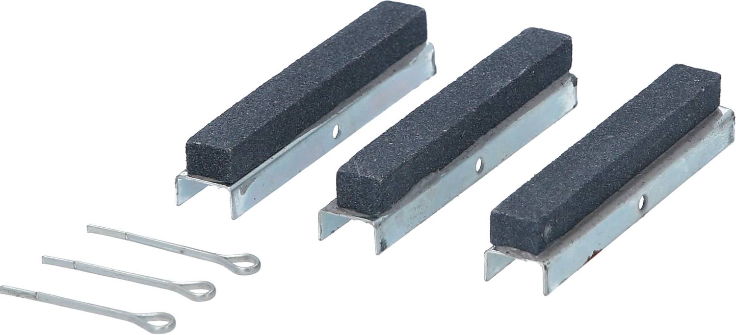 KS Tools 150.1191 Hon-Stein-Satz, Länge: 51 mm, für 150.1190, 3-tlg