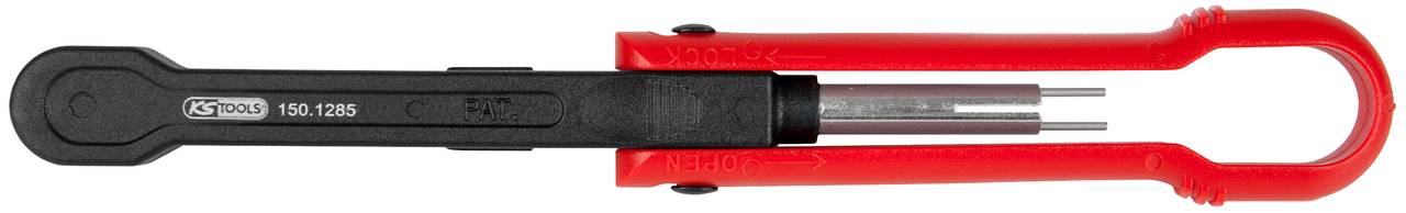 KS Tools Entriegelungswerkzeug für Flachstecker/Flachsteckhülsen 4,8 mm, 6,3mm (Delphi Ducon) 150.1285