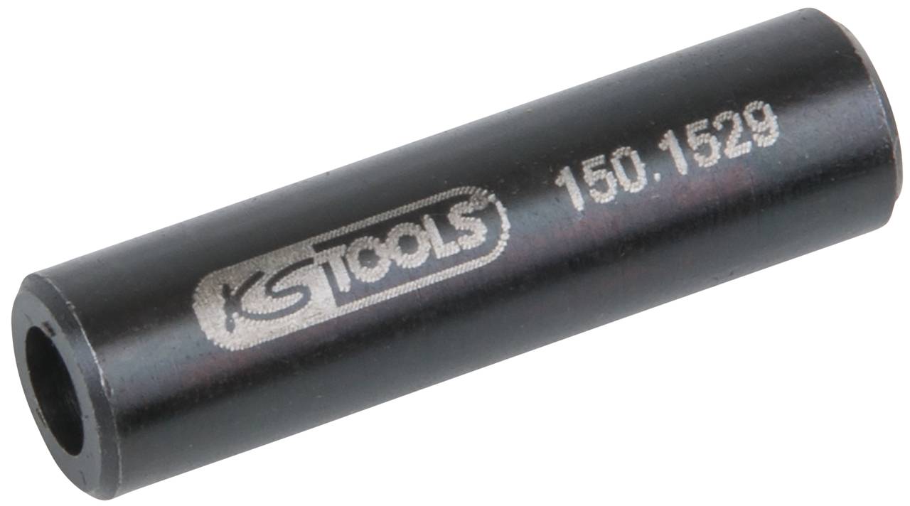 Metallischer Steckschlüsseleinsatz von KS Tools, Modellnummer 150.1529, in zylindrischer Form.