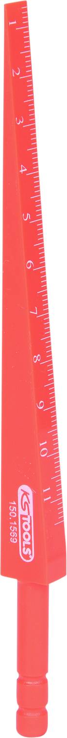KS Tools 150.1569 Spaltmaß-Keil, 0,5-120mm