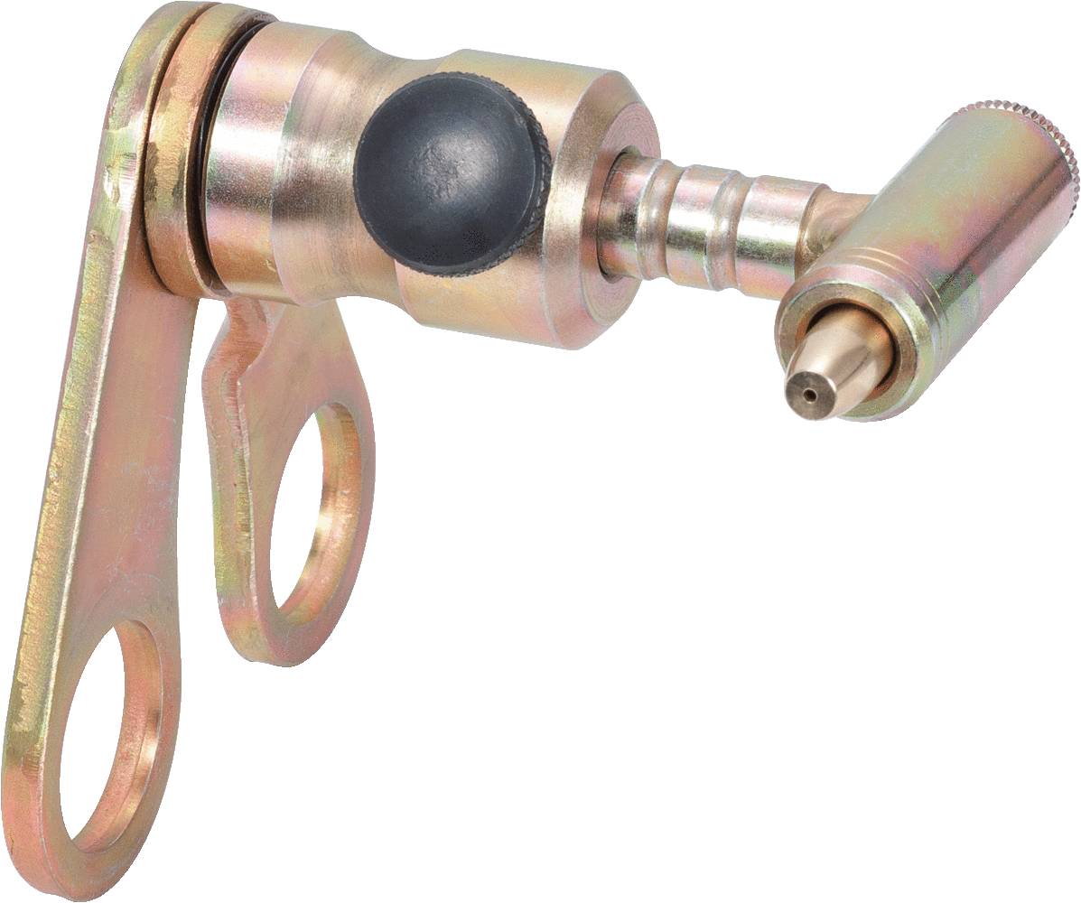 Metallverbindungselement mit zwei Befestigungslöchern und beweglichem Drehgelenk. Entworfen für mechanische Anwendungen.