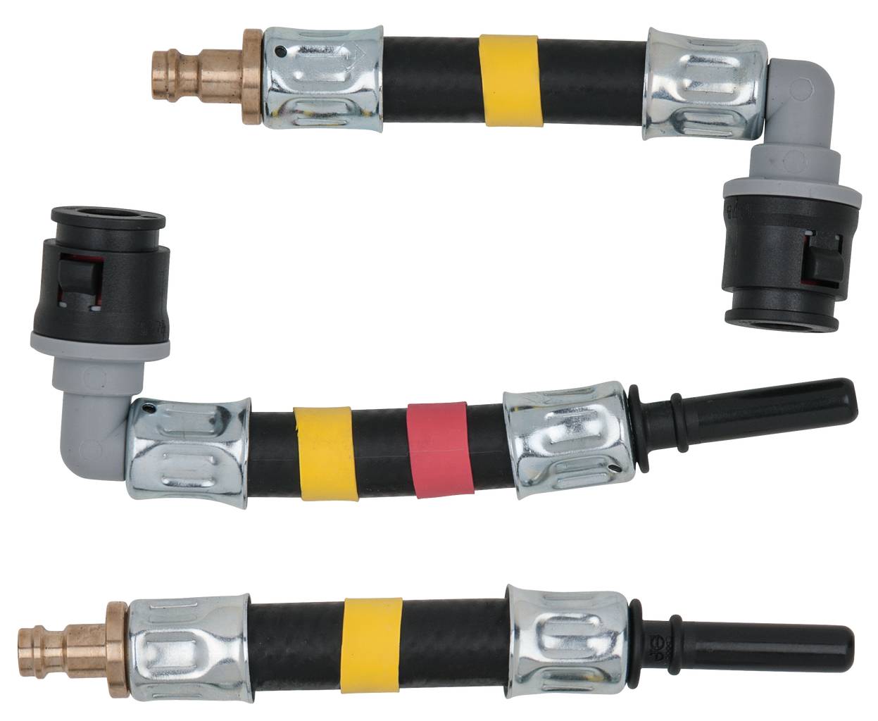 KS Tools 150.1865 Adapter-Satz 3-tlg SAE 8 x 30mm (gelb)