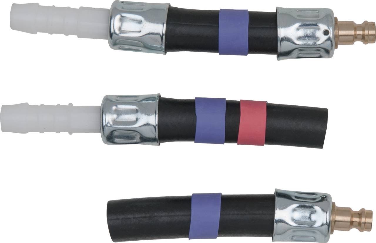 KS Tools 150.1872 Adapter-Satz 3-tlg Ø10,0mm (lila)