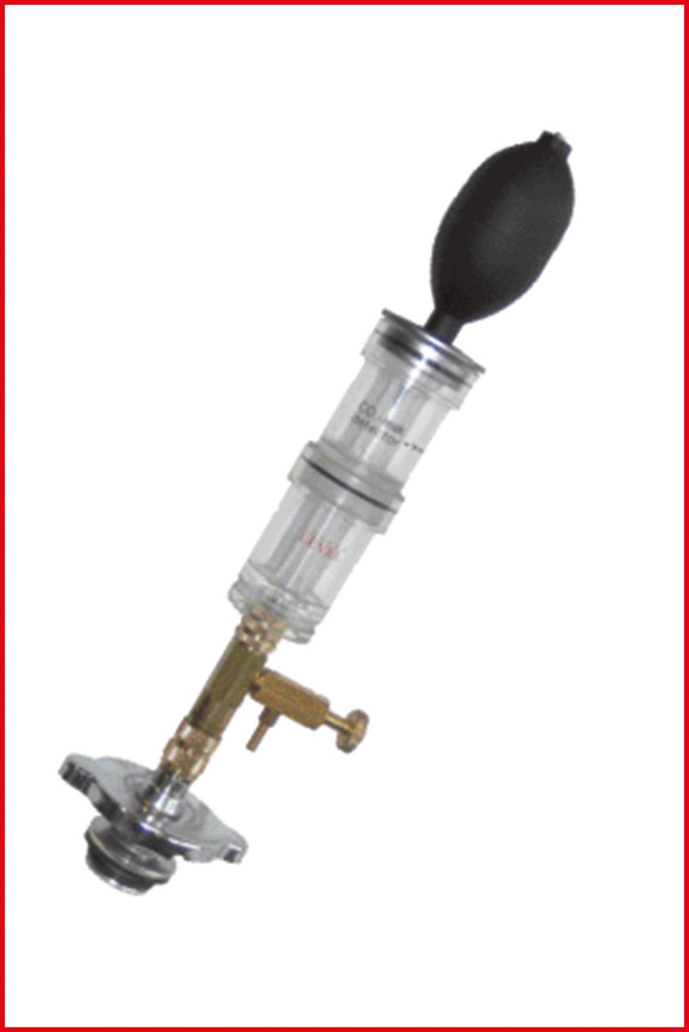 KS Tools 150.1910 CO2-Zylinderkopf-Lecktest-Satz, 8-tlg