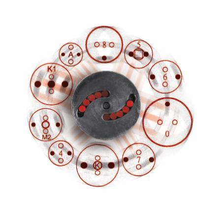 KS Tools 150.1965 Universal Bremskolben-Rückstell-Werkzeug-Satz, 4-tlg