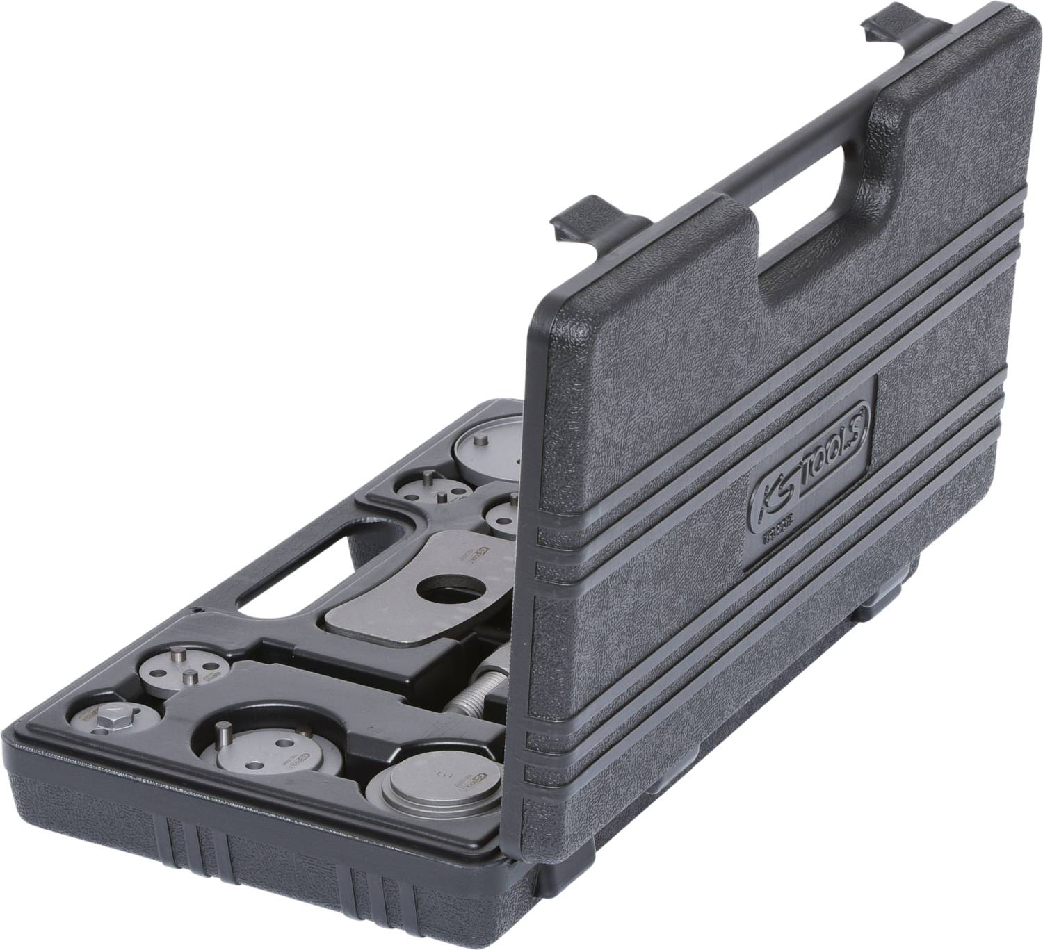 KS Tools 150.2015 Bremskolben-Rückstell-Werkzeug-Satz, 15-tlg