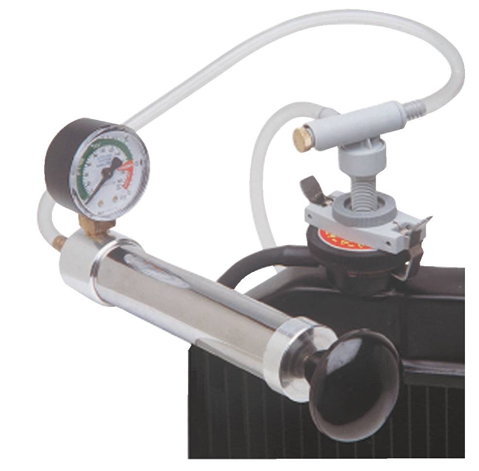 KS Tools 150.2065 Universal Kühlsystem-Diagnose-Service-Satz, 12-tlg