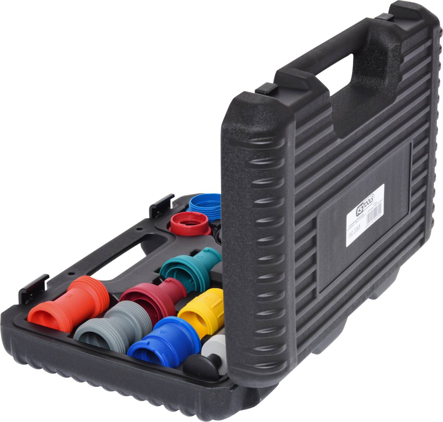 KS Tools 150.2065 Universal Kühlsystem-Diagnose-Service-Satz, 12-tlg