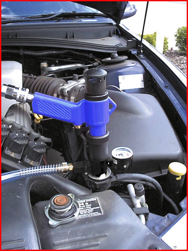 KS Tools 150.2070 Vakuum-Kühlsystem-Füllgerät, 4-tlg