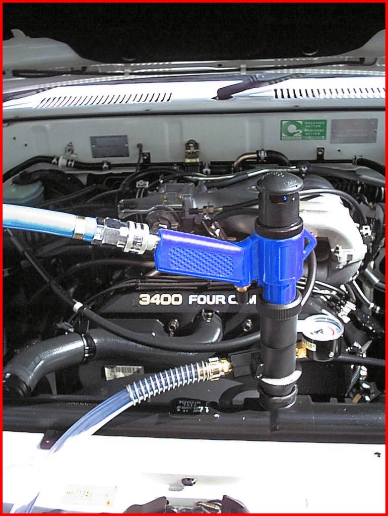 KS Tools 150.2070 Vakuum-Kühlsystem-Füllgerät, 4-tlg