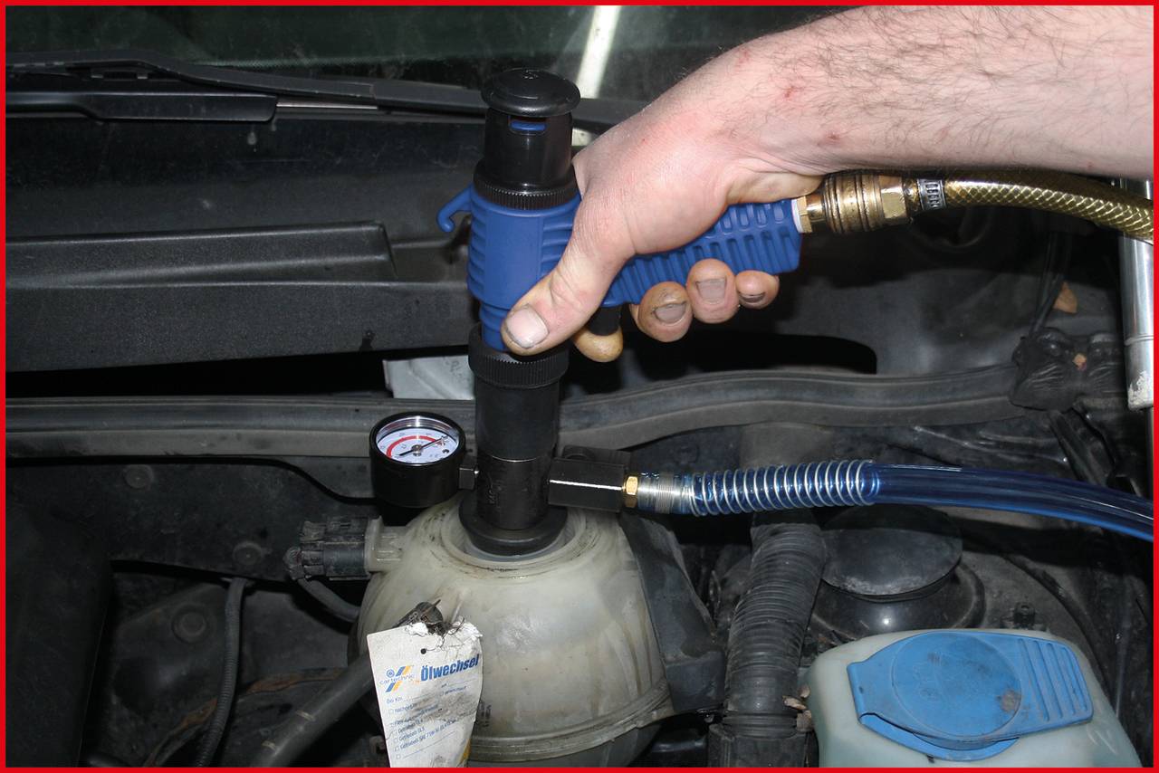 KS Tools 150.2070 Vakuum-Kühlsystem-Füllgerät, 4-tlg