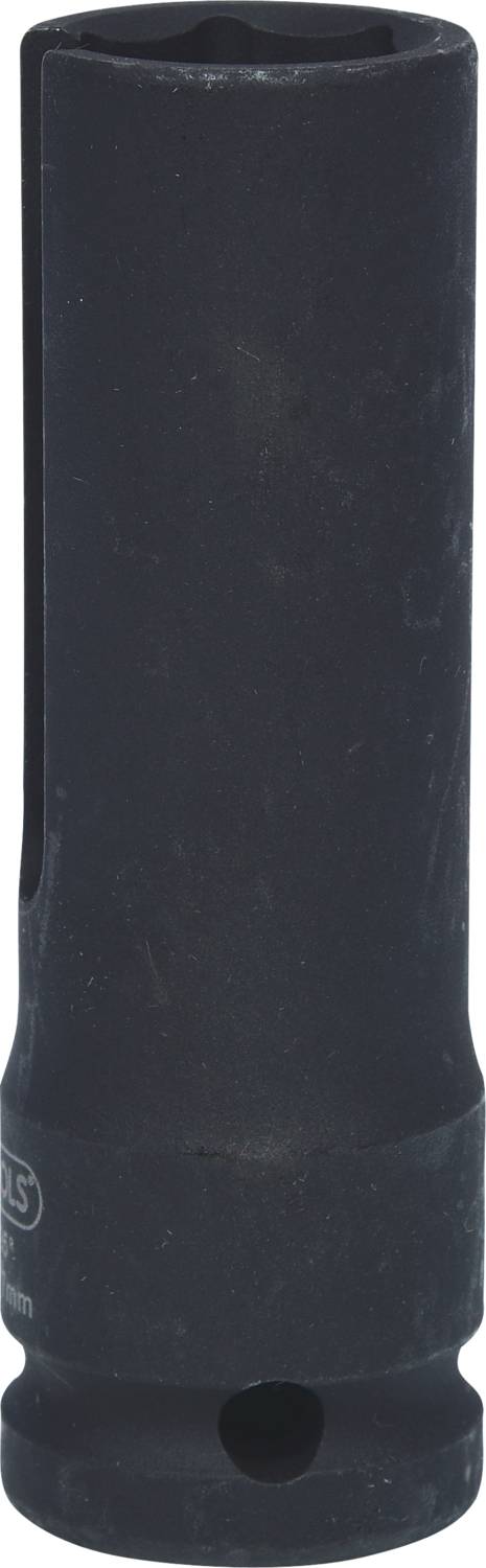 Ein tiefes Steckschlüsselwerkzeug mit sechs Kanten, typischerweise zum Lösen und Befestigen von Schrauben verwendet.