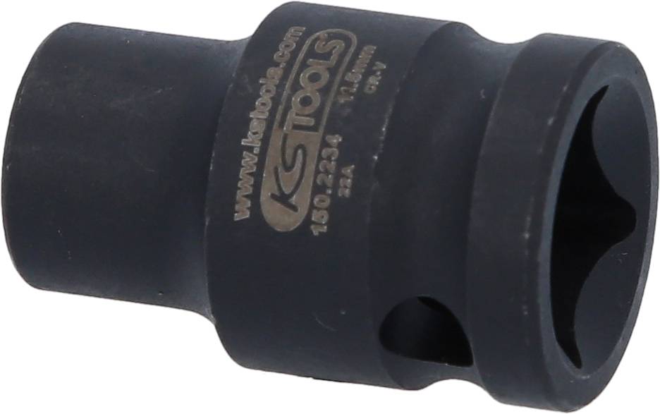 KS Tools 150.2234 1/2“ Bremssattel-Spezialstecknuss, 11,5mm