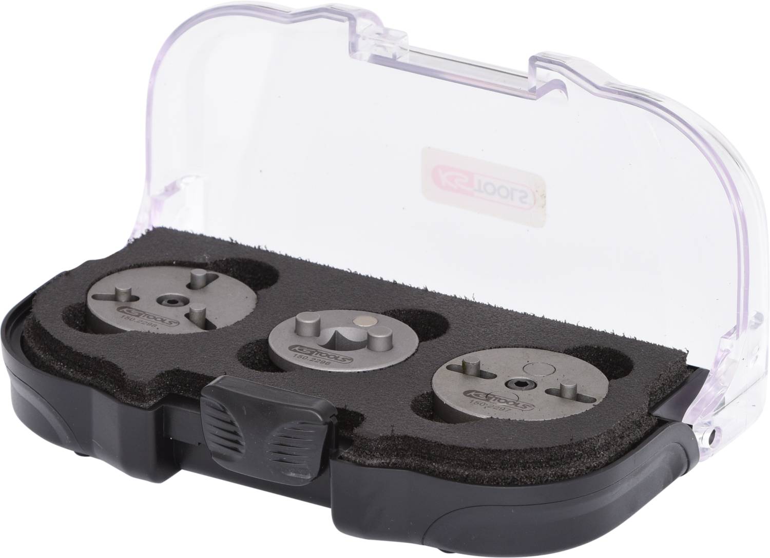 KS Tools 150.2295 Universal Bremskolben-Rückstell-Werkzeug-Adapter-Satz, 3-tlg
