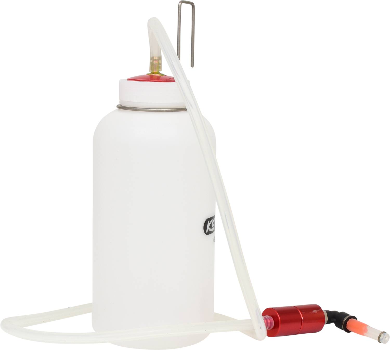KS Tools 150.2305 Ein-Mann-Bremsenentfüfter mit Auffangflasche