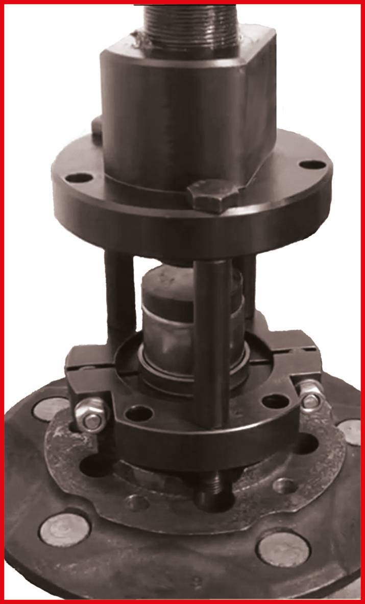 KS Tools 150.2370 Radlager-Werkzeug-Satz für Ford Transit, 17-tlg