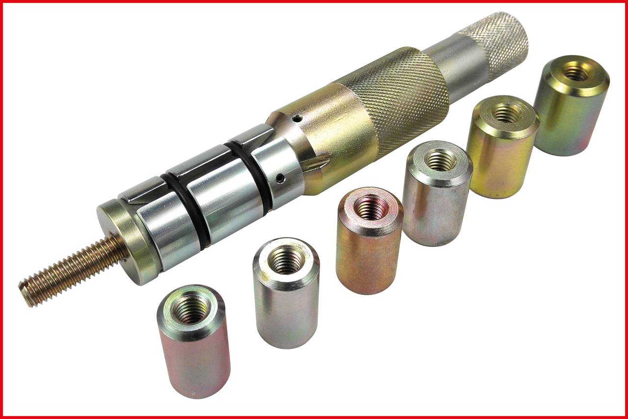 KS Tools Kupplungs-Zentrier-Werkzeug-Satz Ø 24,0 - 36,0mm mit Zentrierhülsen, 9-tlg 150.2380