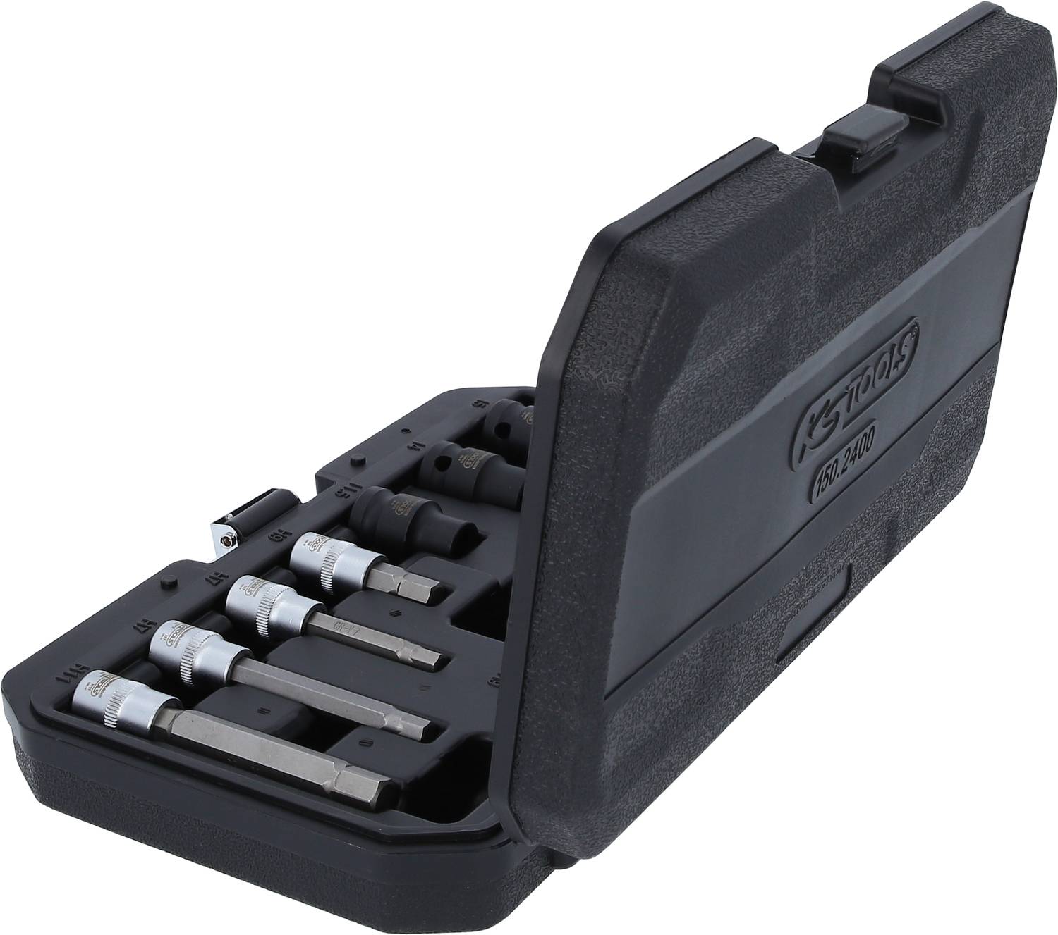 KS Tools 150.2400 Bremssattelverschraubung-Spezialstecknuss-Satz, 12-tlg