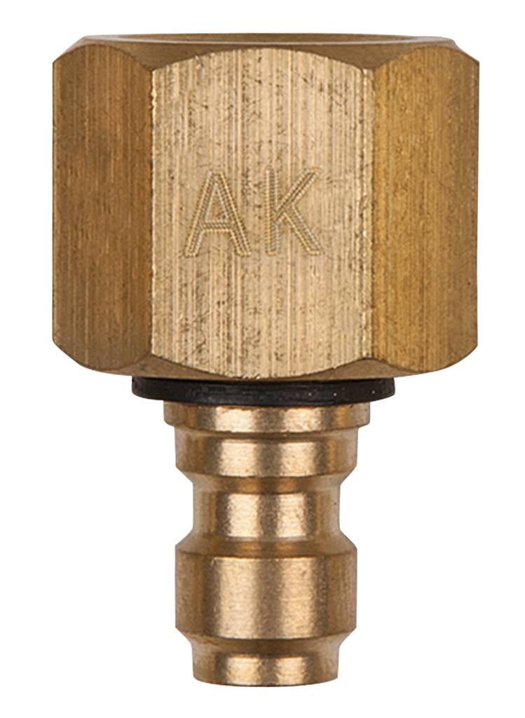 KS Tools 150.2651 Adapterstück M12x1,5 Innengewinde und 1/4" Schlauchanschluss