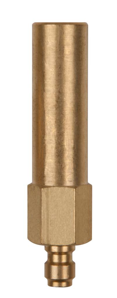 KS Tools 150.2654 Adapterstück (lang) M8x1,0 Innengewinde und 1/4" Schlauchanschluss