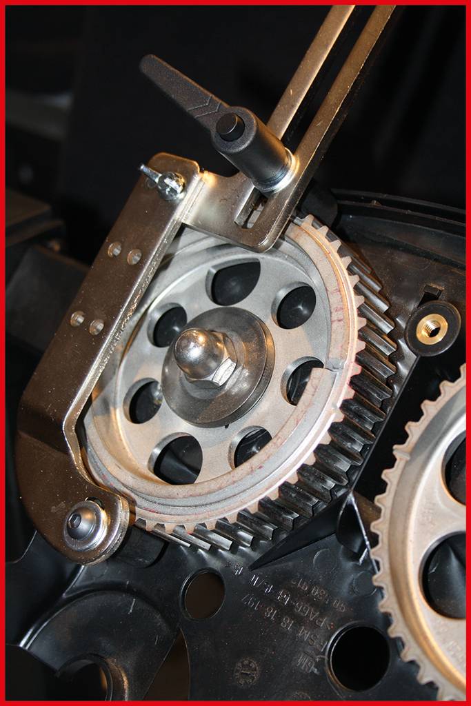 KS Tools 150.2990 Universal Arretierwerkzeug / Gegenhalter für Nockenwellenräder