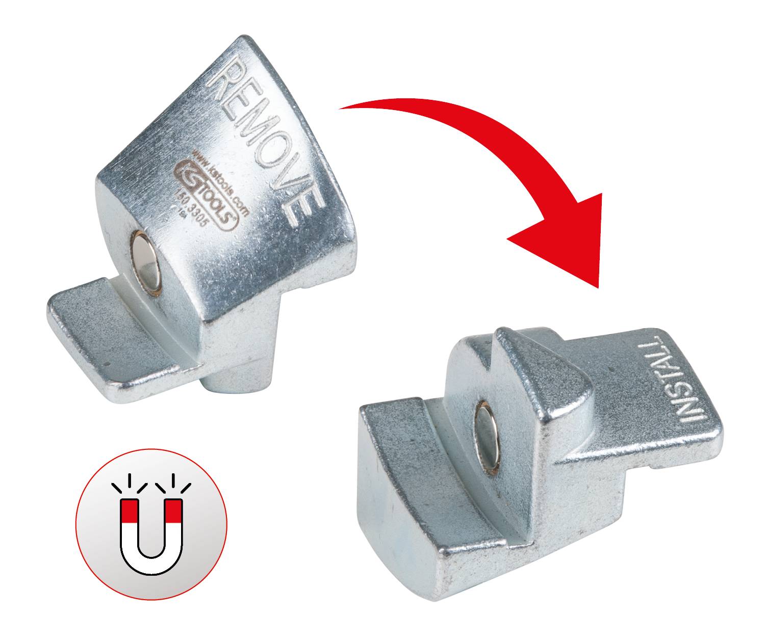 KS Tools 150.3305 Keilrippenriemen-Werkzeug