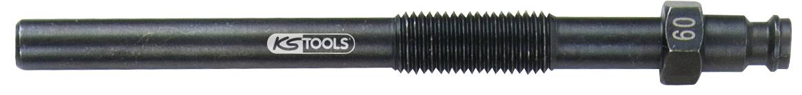 KS Tools 150.3670 Glühkerzen Adapter, M10x1,25 mit Außengewinde, Länge 120mm