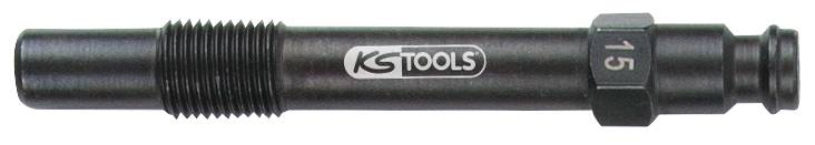KS Tools 150.3675 Glühkerzen Adapter, M10x1,0 mit Außengewinde, Länge 75mm