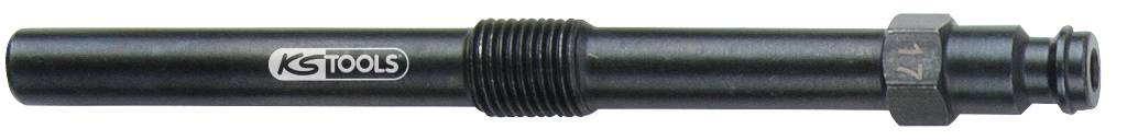 KS Tools 150.3677 Glühkerzen Adapter, M10x1,0 mit Außengewinde, Länge 108mm