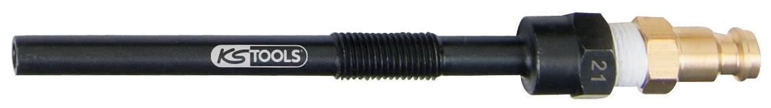 KS Tools 150.3681 Glühkerzen Adapter, M8x1,0 mit Außengewinde, Länge 120mm
