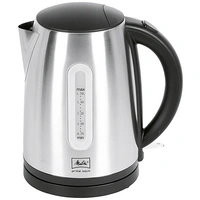 Melitta Prime Aqua Wasserkocher schnurlos, BPA-frei Edelstahl Fassungsvermögen: 1.7 l Melitta Prime Aqua Wasserkocher schnurlos, BPA-frei Edelstahl Fassungsvermögen: 1.7 l