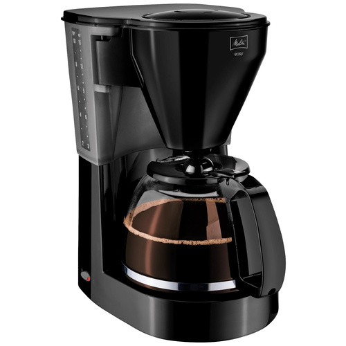 Melitta Easy Kaffeemaschine Schwarz Fassungsvermögen Tassen=10 Glaskanne