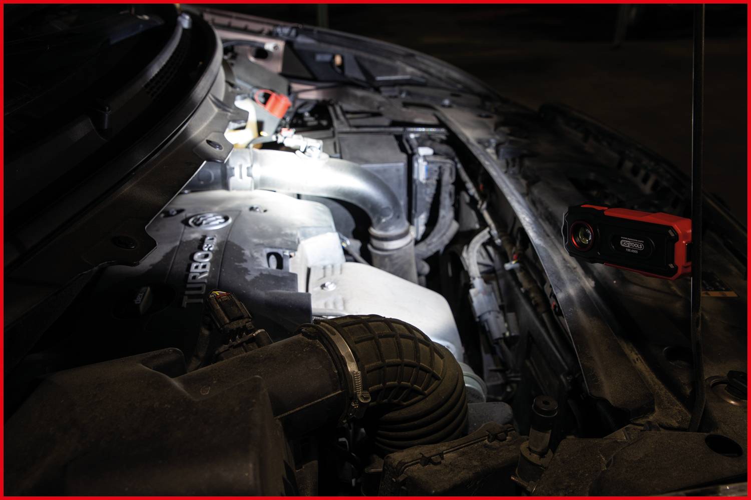 KS Tools 150.4505 Werkstatt-Stableuchte akkubetrieben 3W 300lm