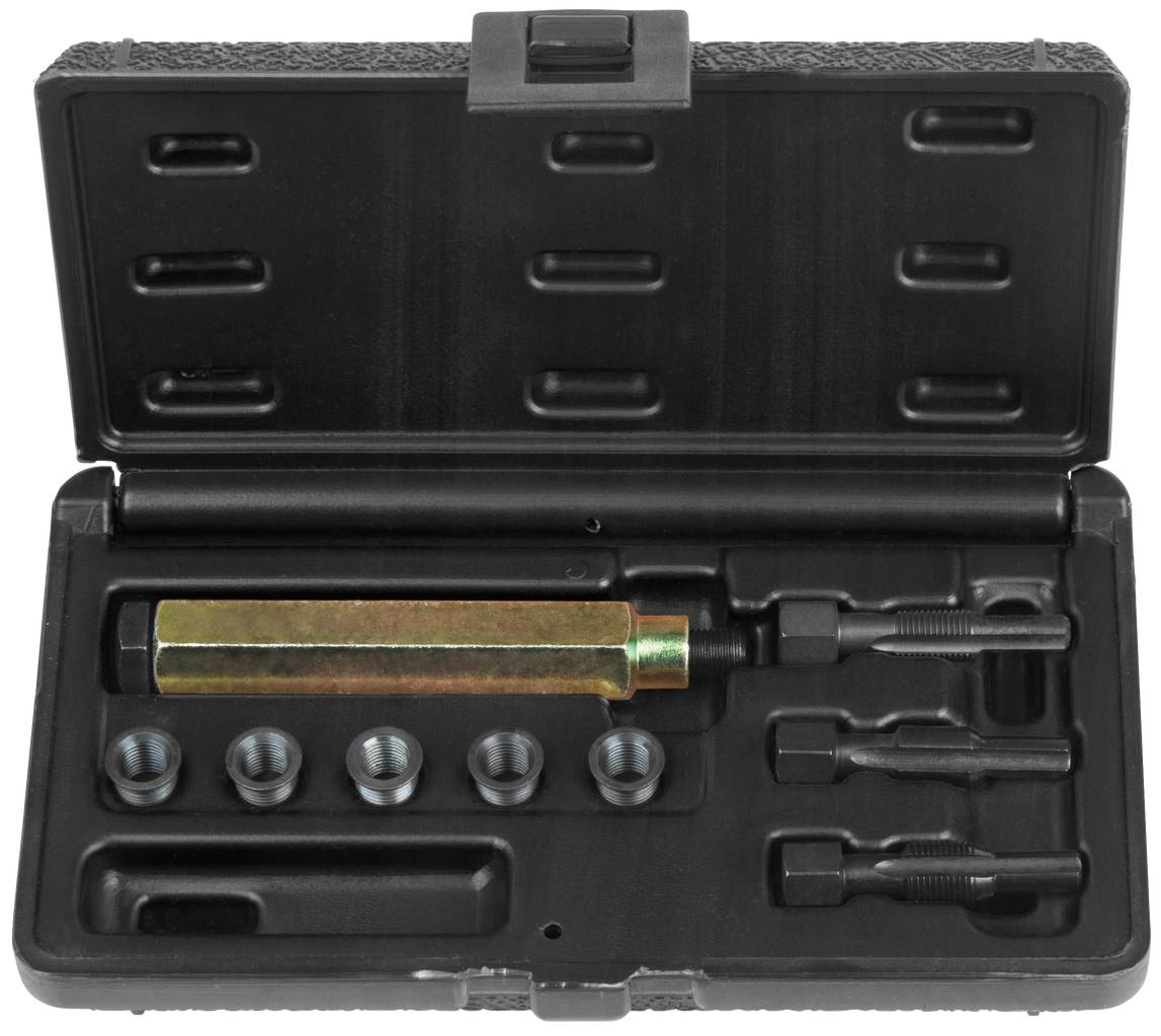 KS Tools 150.5030 THREADfix Reparatur-Satz M9x1 f.Glühkerzen,9-tlg