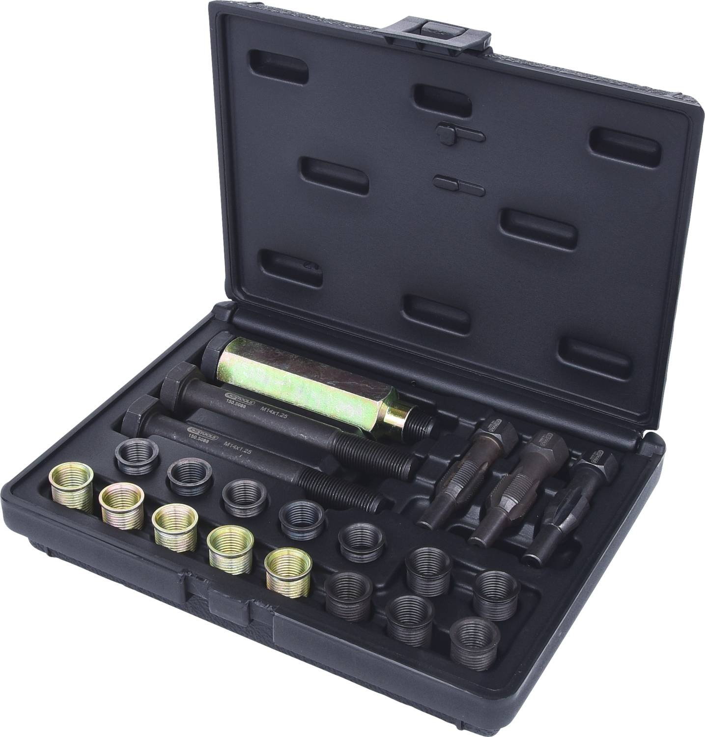 KS Tools 150.5080 THREADfix Reparatur-Satz M14x1,25 f.Zündkerzen,21-tlg