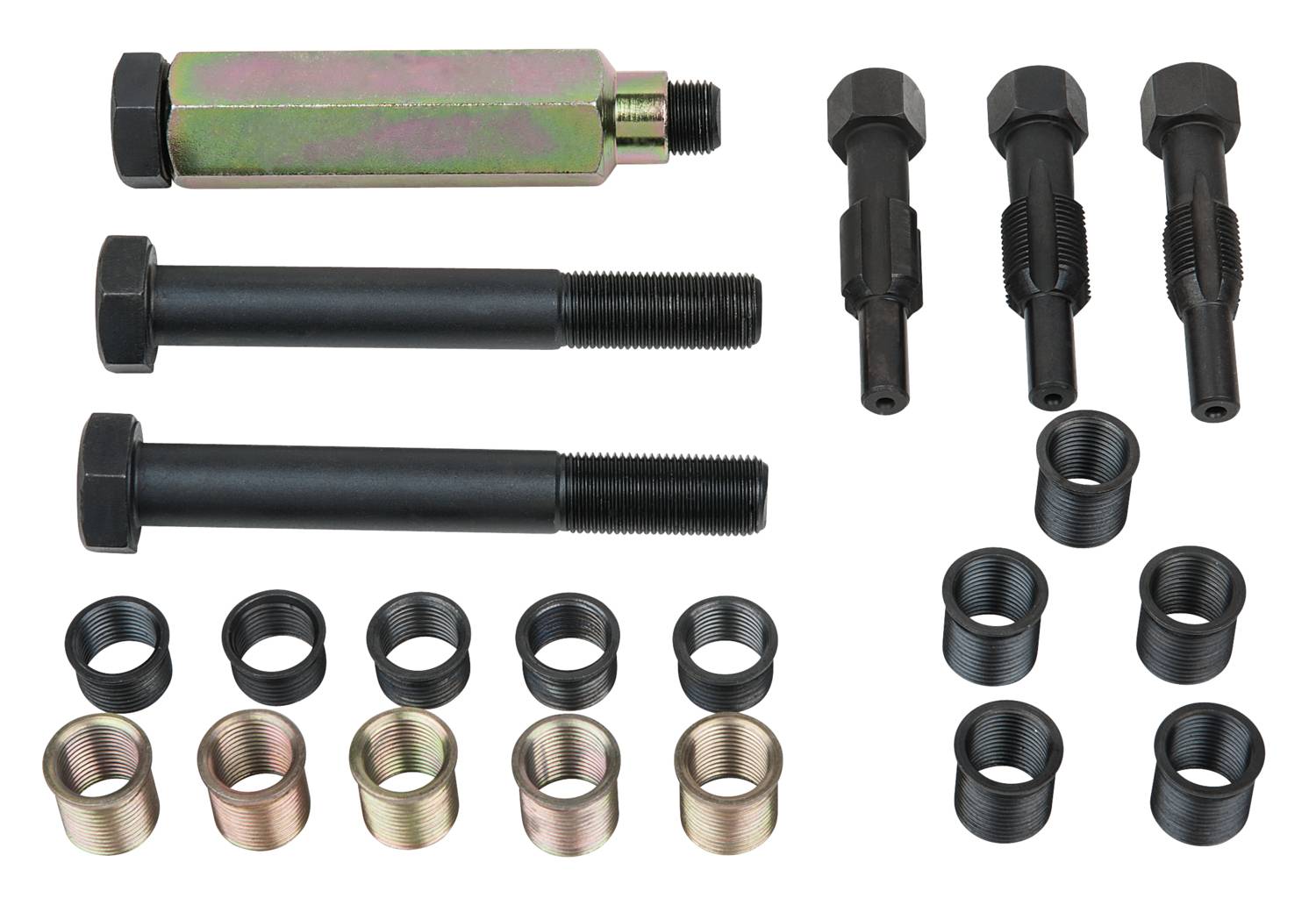 KS Tools 150.5080 THREADfix Reparatur-Satz M14x1,25 f.Zündkerzen,21-tlg