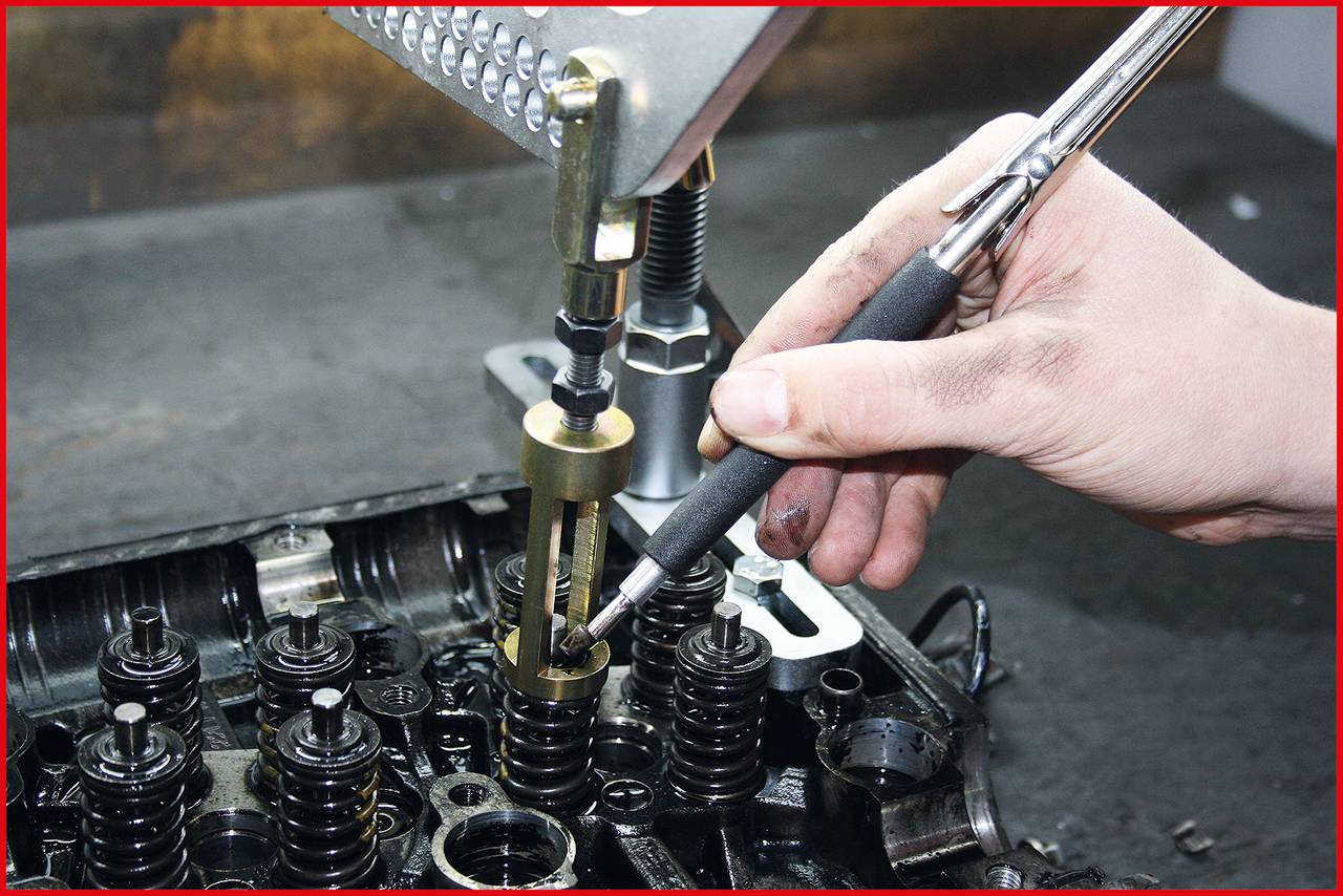 KS Tools 150.7056 Ventilkeil-Montagewerkzeug Ø5mm für Opel, VW, Audi