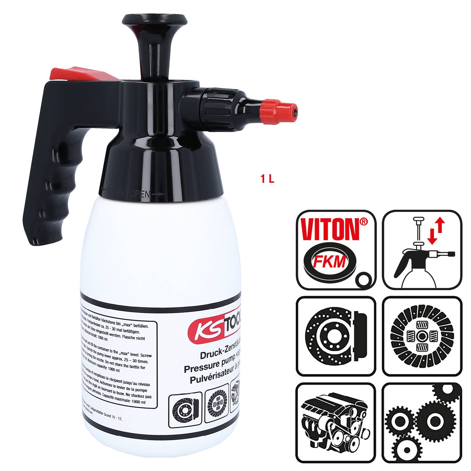 KS Tools 150.8258 Pumpsprühflasche