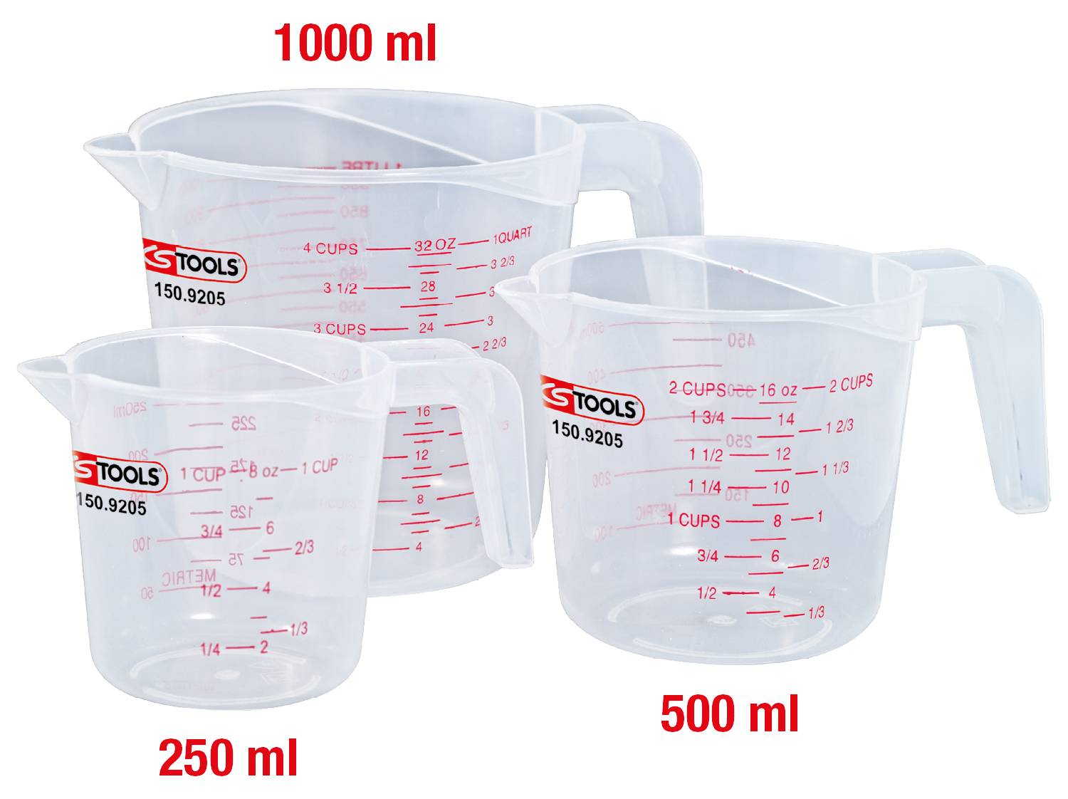 KS Tools 150.9205 Messbecher PE