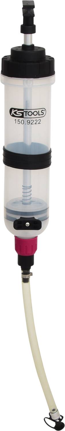 KS Tools 150.9222 Absaug- und Füllhandpumpe, 1,5 Liter