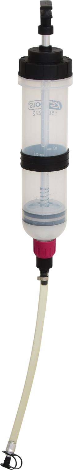 KS Tools 150.9222 Absaug- und Füllhandpumpe, 1,5 Liter