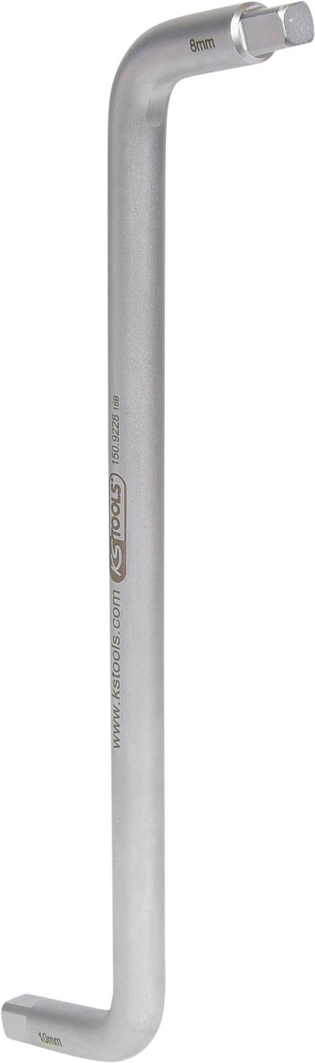 KS Tools Öldienst-Schlüssel Innenvierkant für PSA, 8x10mm 150.9228