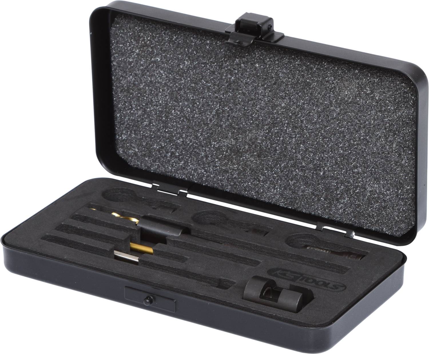 KS Tools 152.1020 Universal Glühkerzen-Ausbohrsatz M8 x 1, 8-tlg