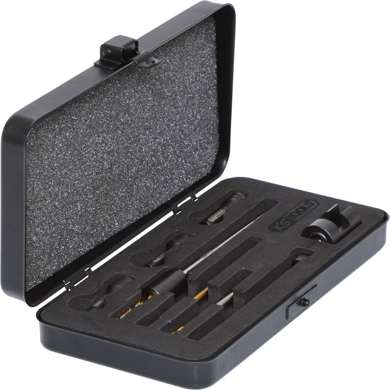 KS Tools 152.1020 Universal Glühkerzen-Ausbohrsatz M8 x 1, 8-tlg