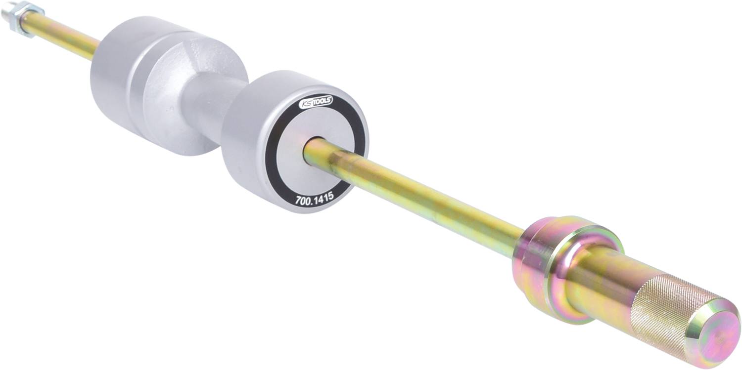 KS Tools 152.1055 Injektoren-Auszieher mit 6+3kg Schlaggewicht, 3-tlg